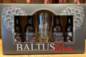 Colis bières 4 bouteilles + 2 verres