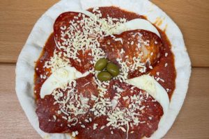 Pizza chorizo
