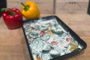 Salade tomates - concombres